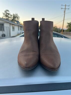 Astro Flex | Shoes | Brown Astro Flex Leather Boots Made In  display picture 3